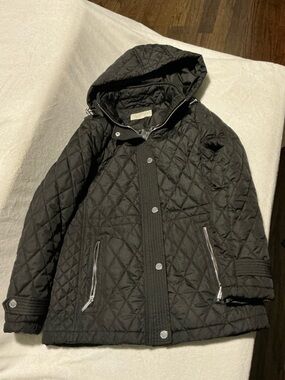 Michael Michael Kors Quilted Hooded Puffer Jacket Women’s Small
